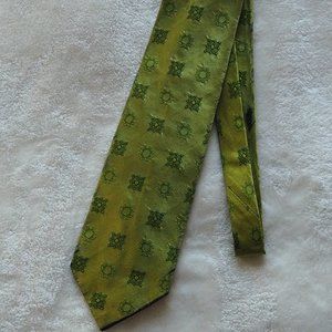 Romeo Gigli (Acid) Green Silk Tie